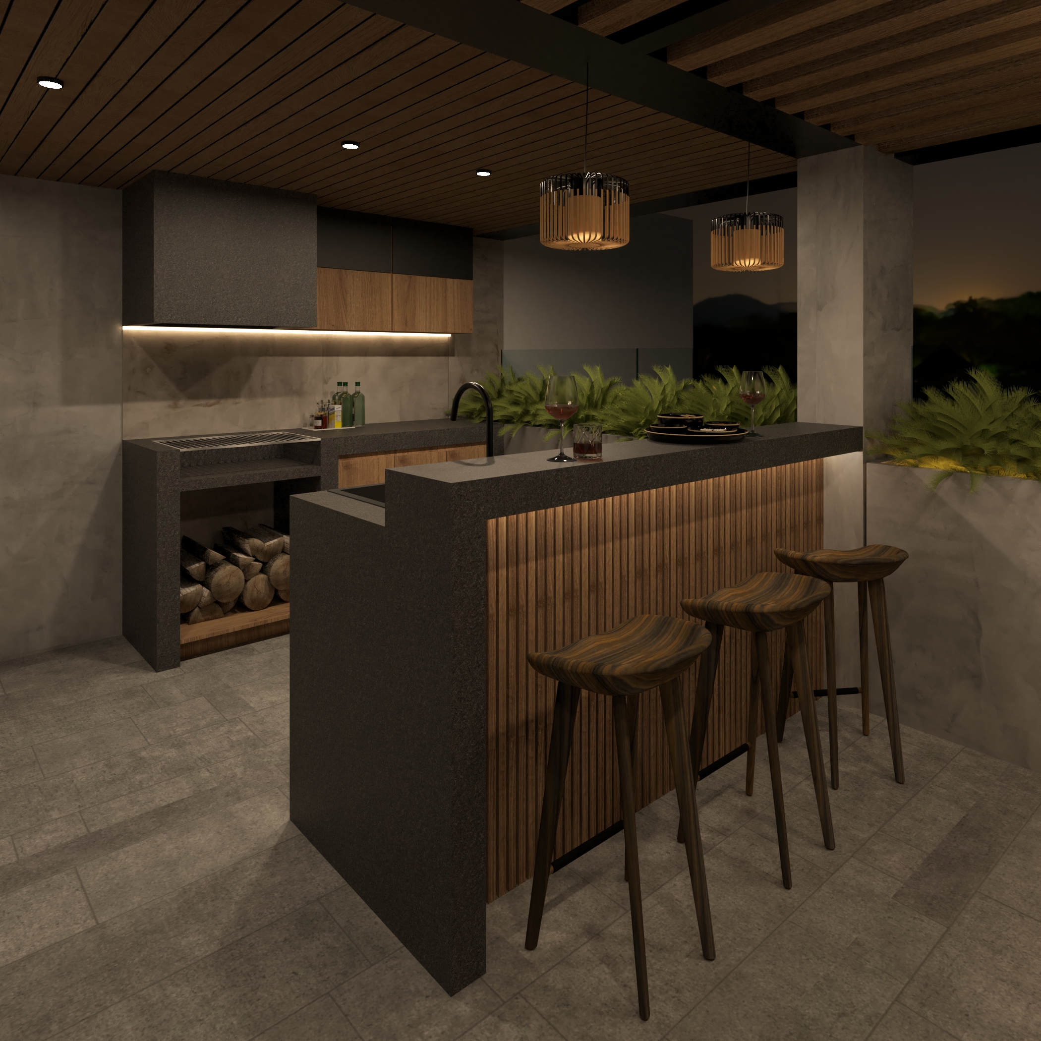 Cocina - barra